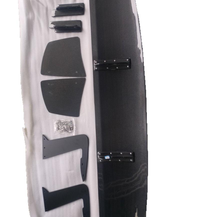 Carbon Fiber Rear Spoiler for Three-Box Cars – Wet or Dry Carbon Options Available