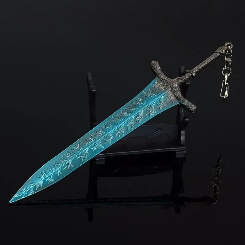 21/30cm Elden Katana Ranni Ice Anime Sword Dark Moon Greatsword Steel Ninja Knife Real Japanese Katana Metal Samurai Sabre Toy