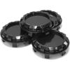 RTRHINOTUNING 83mm(3.27in)/76mm(2.99in) Wheel Center Hub Caps for 2007-2013 Avalanche Silverado Tahoe 88963143 9595891, 4 PCS Rim Caps Black