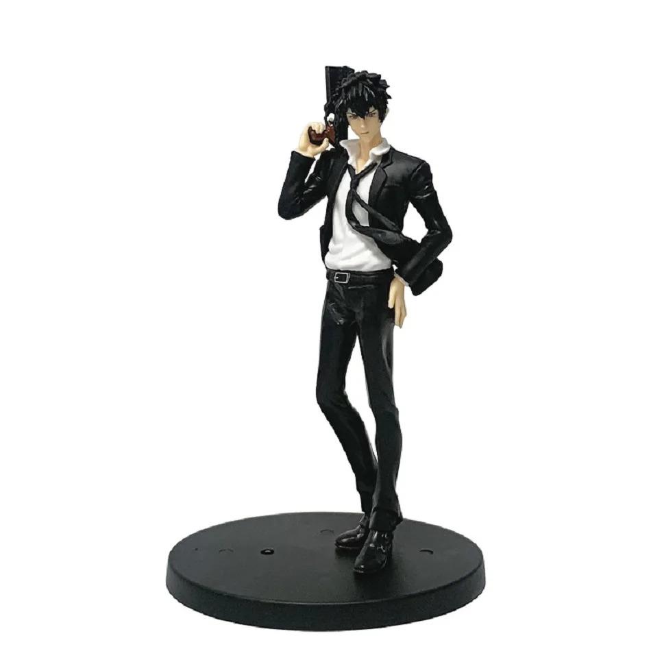 

Psycho-Pass 18Cm Kougami Shin Ya Anime Pvc Model Figurine Cool Man Desktop Figural Model Plaything For Kids Gifts