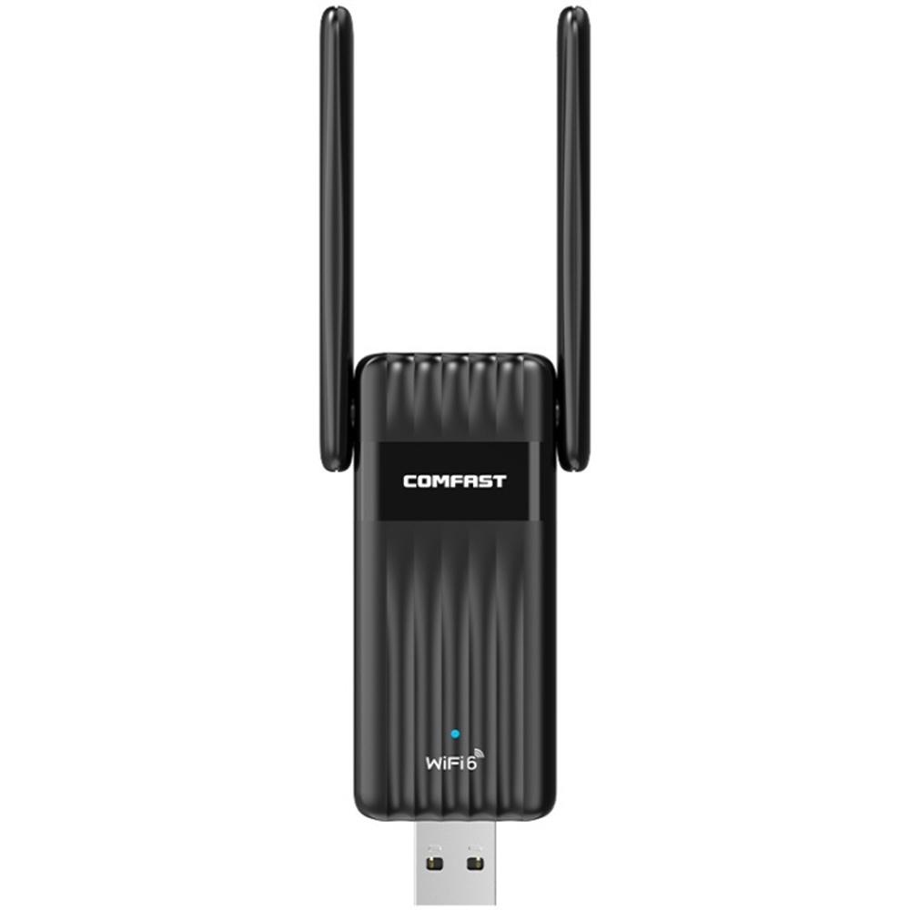 COMFAST CF-943F 900Mbps WiFi6 Bluetooth-compatible Network Card 2.4G/5G Dual Band USB Wireless Adapter