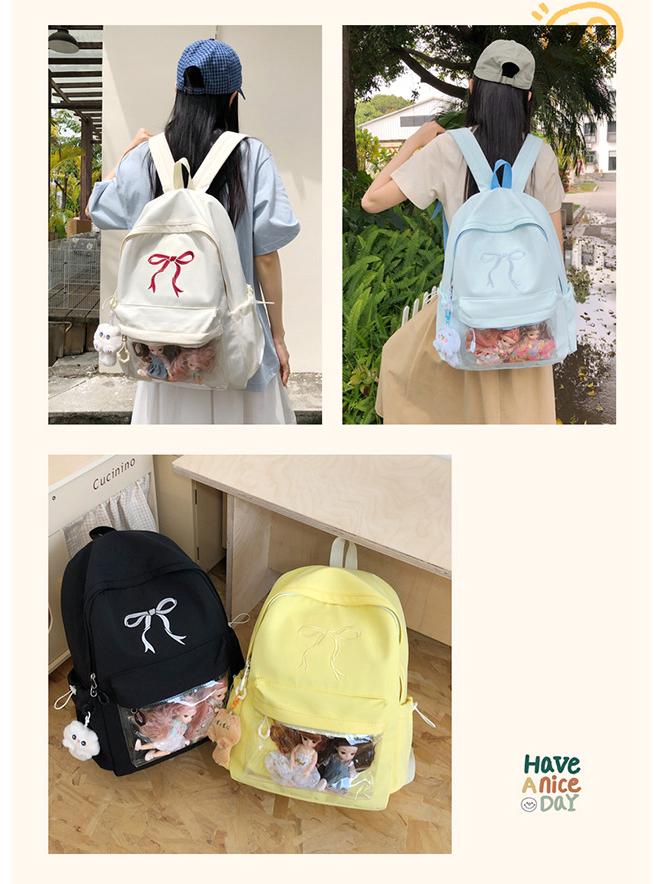 2025 Summer Japanese-Style Ita Bag for Girls - Large Capacity Backpack for Grades 4-12, with Laptop Compartment