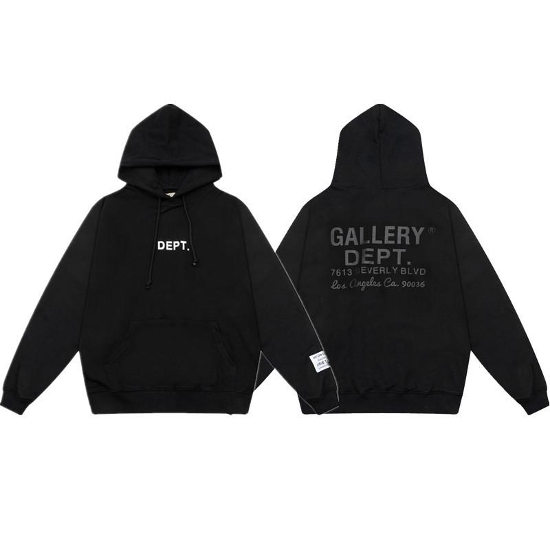 Unisex Trendy Hooded Sweatshirt with 2024 Autumn/Winter Logo Print