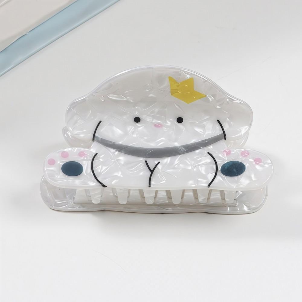 Cute Cow Shape Animal Hairpin Dog Shape Shark Clip Fashion Hair Claw Clip  For Medium Thick Hair