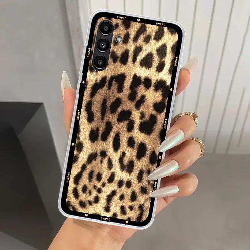 Animal Leopard Print Phone Case for Samsung Galaxy A17 A16 A37 A26 A36 A57 A56 A15 A25 A35 A55 A14 A24 A34 A54 A13 A23 A33 A53 G
