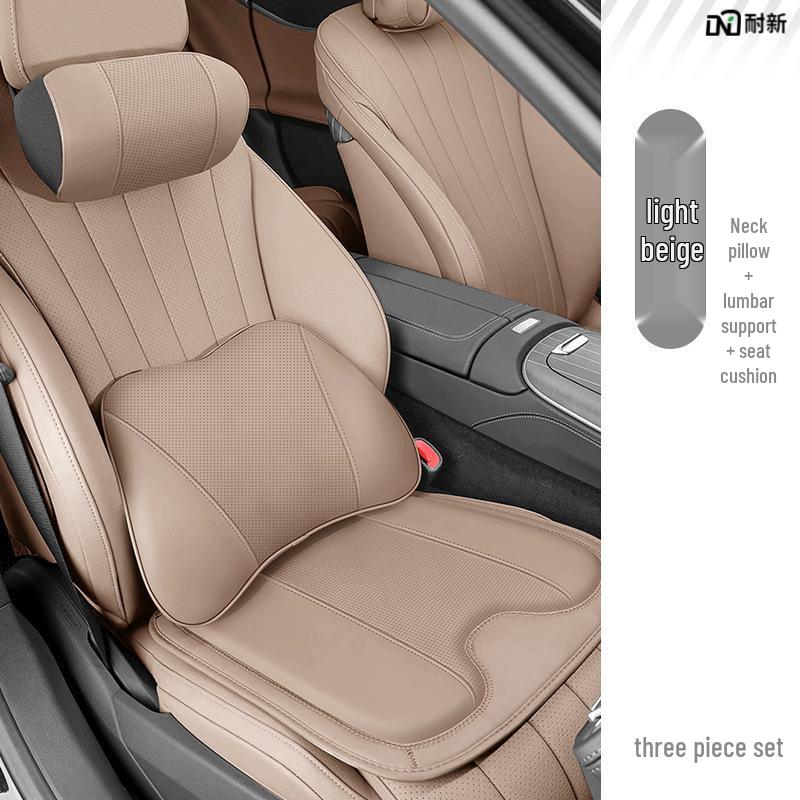 Coussin d'Appui-tête et de Soutien lombaire Jaguar pour XFL, E-PACE, XEL, F-PACE, XJL - Oreiller de Protection pour le cou.