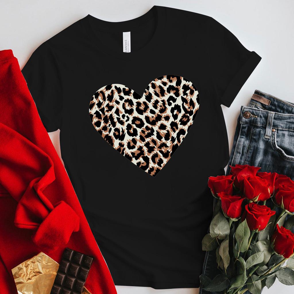 

Женская футболка с коротким рукавом и круглым вырезом свободного кроя с рождественским узором с оленями в наличии XXL