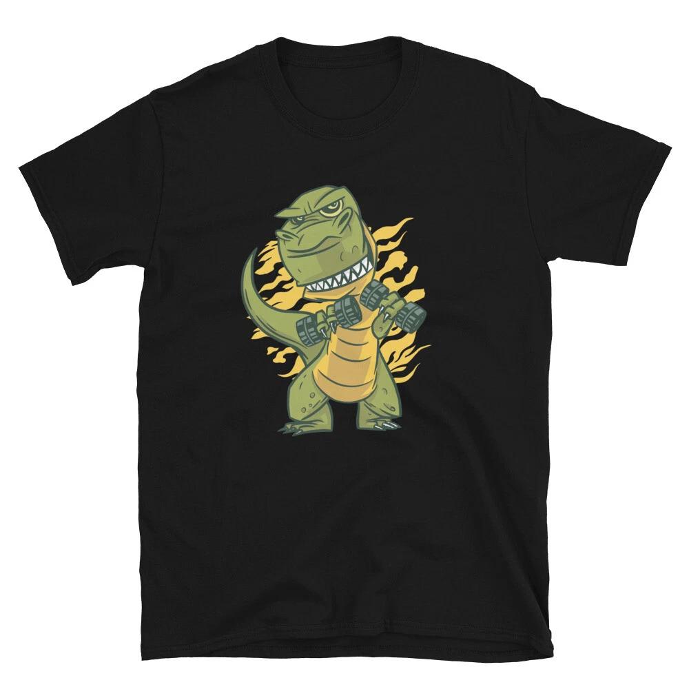 SWOLE TRex Bodybuilding Gym Fitness Classic Fit T-Shirt L