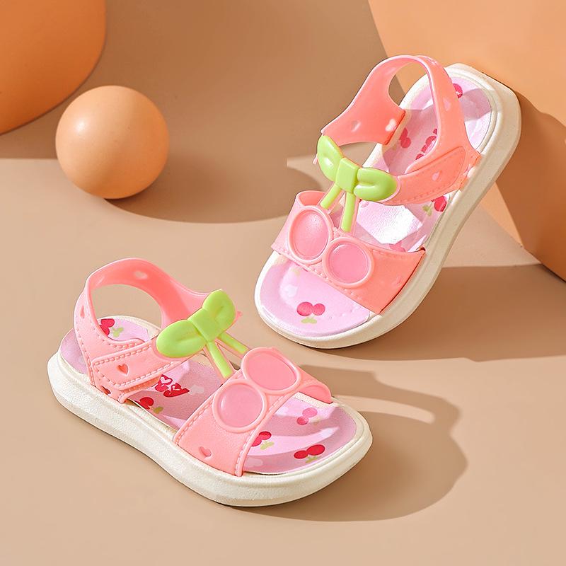 Sommer-Prinzessinnen-Sandalen für Mädchen: Weiche Sohle, Vielseitige Strandschuhe für Kleine und Große Kinder