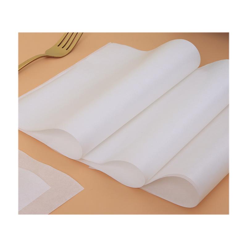 High-Temperature Resistant Silicone Baking Paper, 38g/40g, 50 or 500 Sheets/Pack