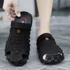 Men's Summer Sandals Breathable Platform Trendy All-match Casual Outdoor Round Toe Non-slip Water Proof Sandals Summer Main