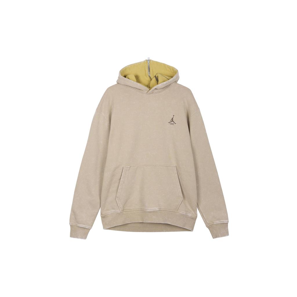 Jordan Sweatshirts Men's Desert Yellow Hooded Thickened Regular DV7562-277