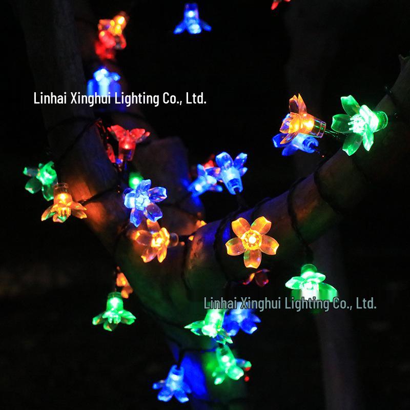 Outdoor LED Solar Crystal Ball String Lights - Waterproof Decorative Lights for Camping and Tents