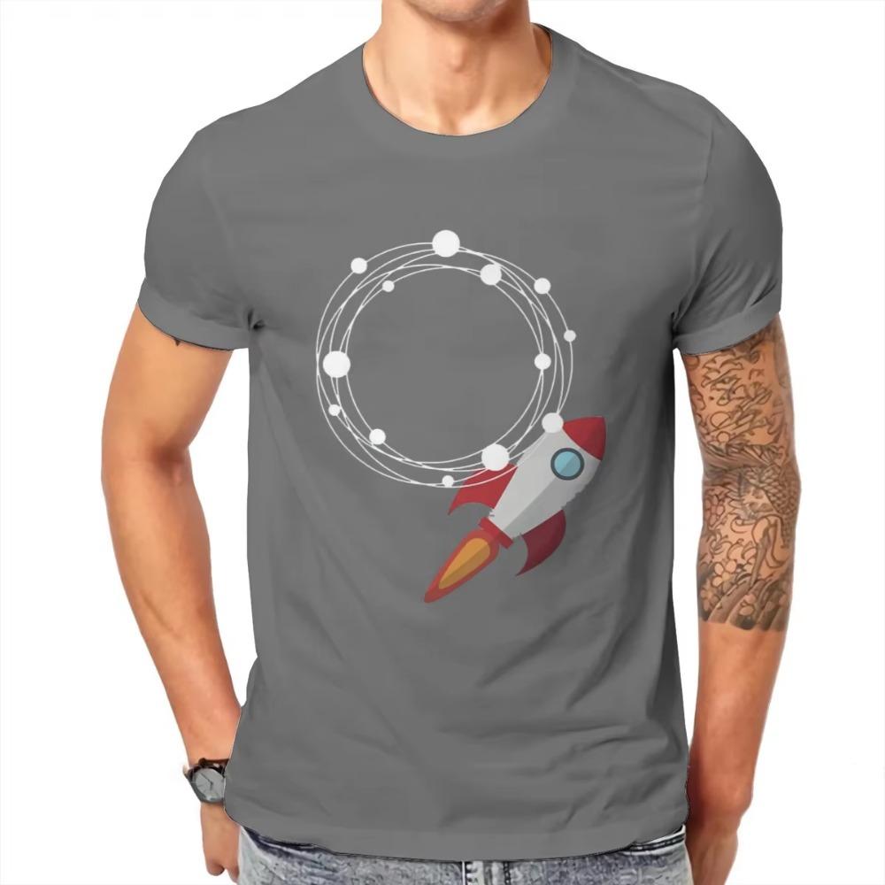 Cryptocurrency Crypto Miner Ecomi to the Moon T-Shirt Classic Tees TShirt Men's Clothing Oversized Unisex Tops Streetwear