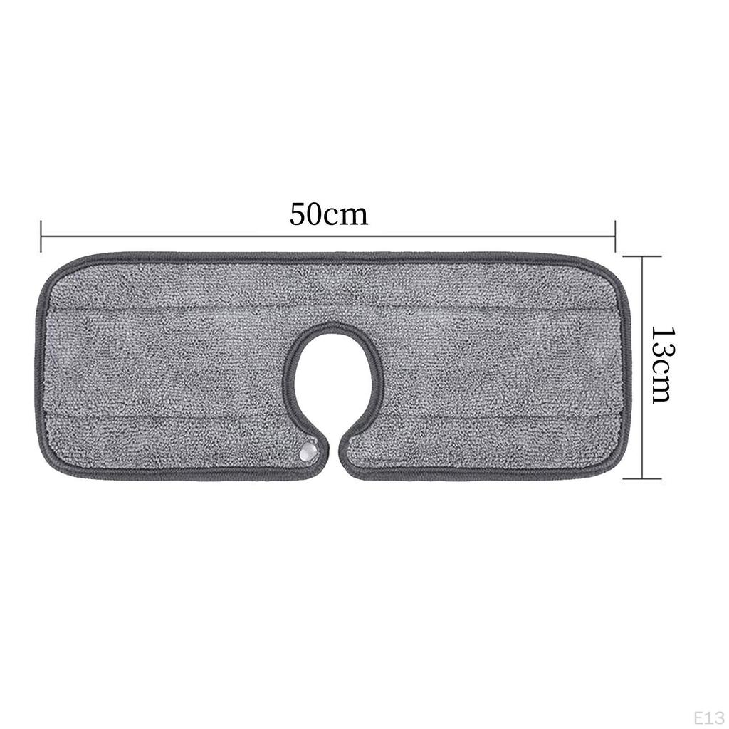 3 Absorbent Pads For Kitchen Faucets With Buttons, Microfiber Protective Pad Bathroom, Caravan,