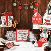 Tabletop Signs Christmas Tiered Tray Decor Christmas Farmhouse Christmas Decor  Festive Decor