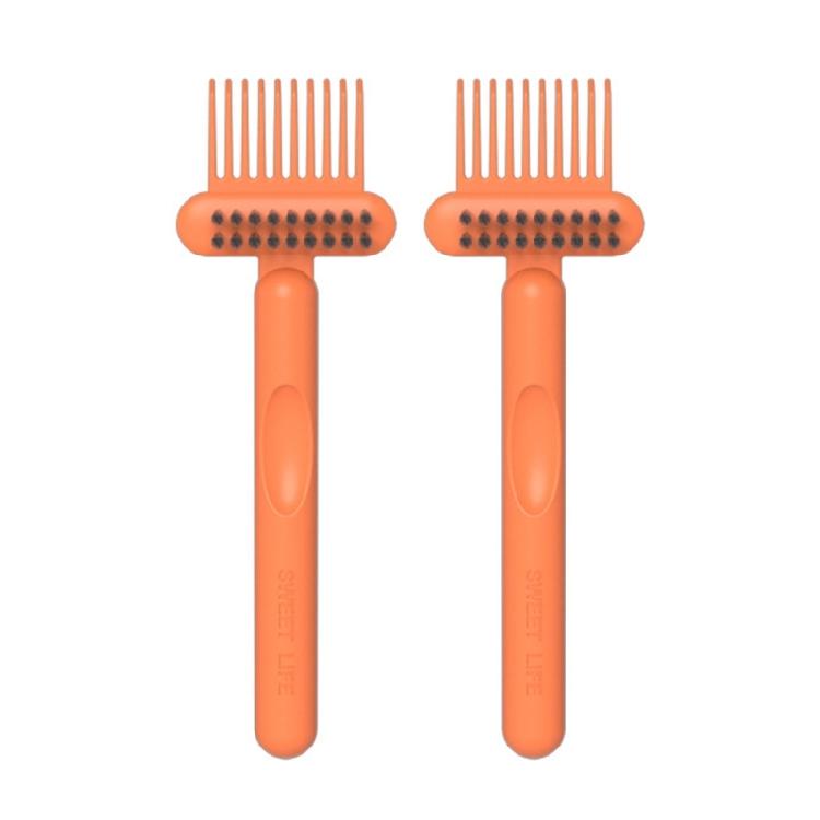 Quick Cleaning Hairbrush Cleaner Durability Plastic Build Effortless Debris Extraction For All Comb Types Home Salon Use