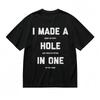 Women's Comfy Slight Stretch Breathable Classic T-Shirt Golf Humor Graphic Tee