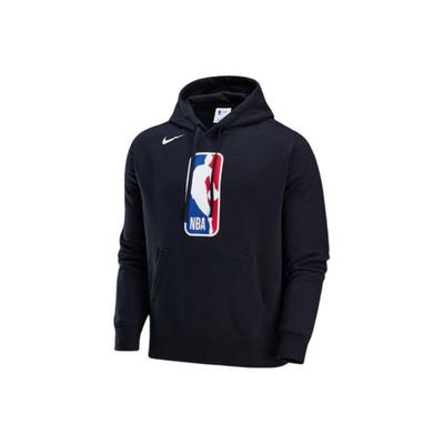 Printed Logo Hoodie Sweatshirt for Men Black