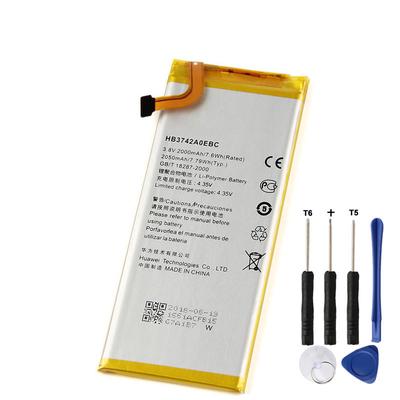 Rechargeable Lithium Battery For Huawei P6 G6 G621 H30 C00 TL00 G620 C8817D HB3742A0EBC Phone Battery 2050mAh