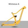 BXT-097  29er Full Suspension Frame Boost 148*12mm Carbon Bicycle Frame Use UDH Hanger XC Cross Country Carbon Frame