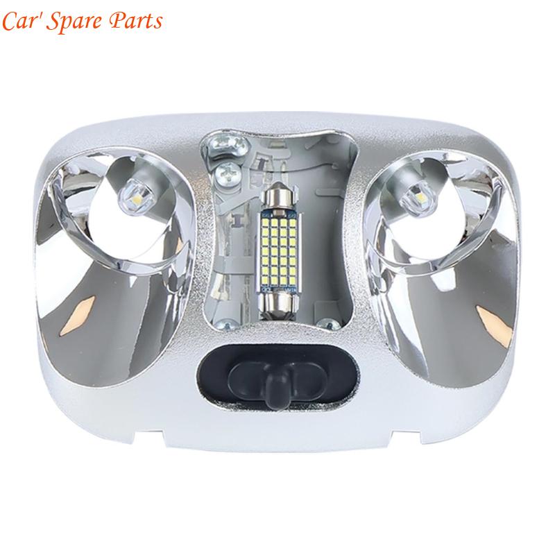 Y4UA Enhanced Visibility LED Dome Light Assembly Suitable for F37Z-13776-B F37Z13776B Interior Roof and Map Lamp Easy Install CN