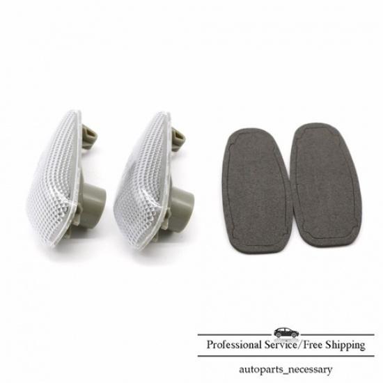 Pack Of 2 For Mercedes-Benz CLK SLK  Side Marker Corner Lamp Light Cornerlight