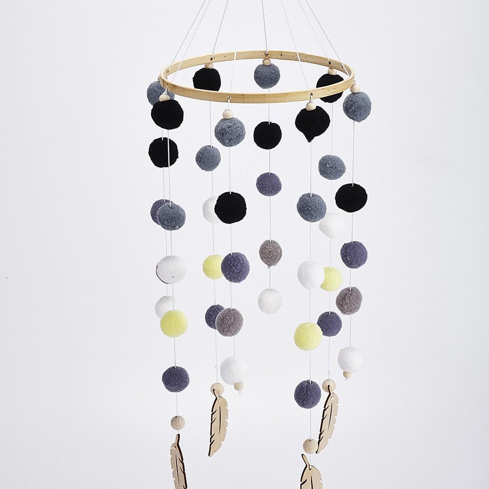 Nordic Tassel Wind Chime: Bedside Bell & Children's Room Decor – Perfect for Living Room, Shop Display, and Photography Props E18.