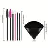 228 Pcs Makeup Brush Kit With Storage Box - Mascara Wands Eyelashes Brush Gift Set Mother'S Day Gift