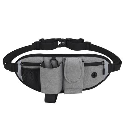 Sac banane pour Sport de plein air, sac banane pour friandises pour chiens, pochette avec porte-bouteille d'eau et téléphone