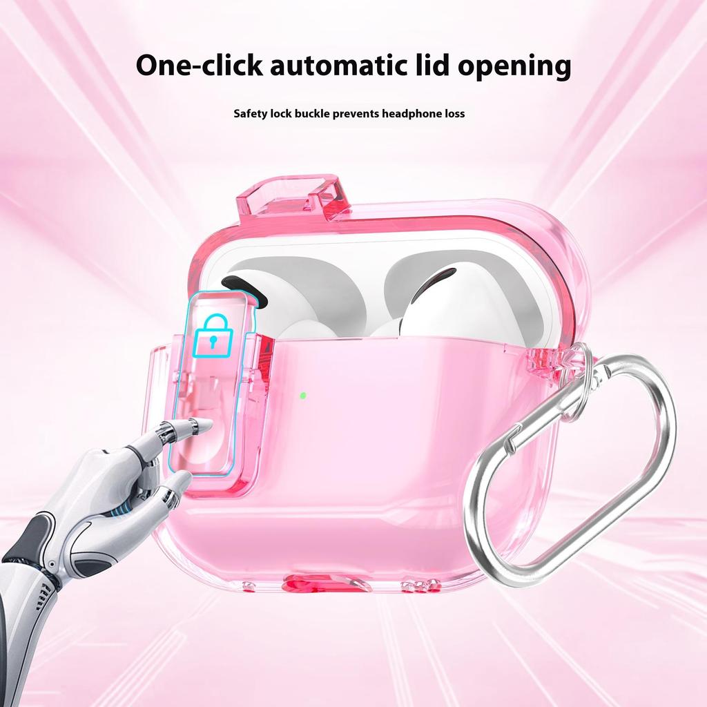 For AirPods Pro 3 Case TPU PC Clear Slim Anti Scratch Protective Cover