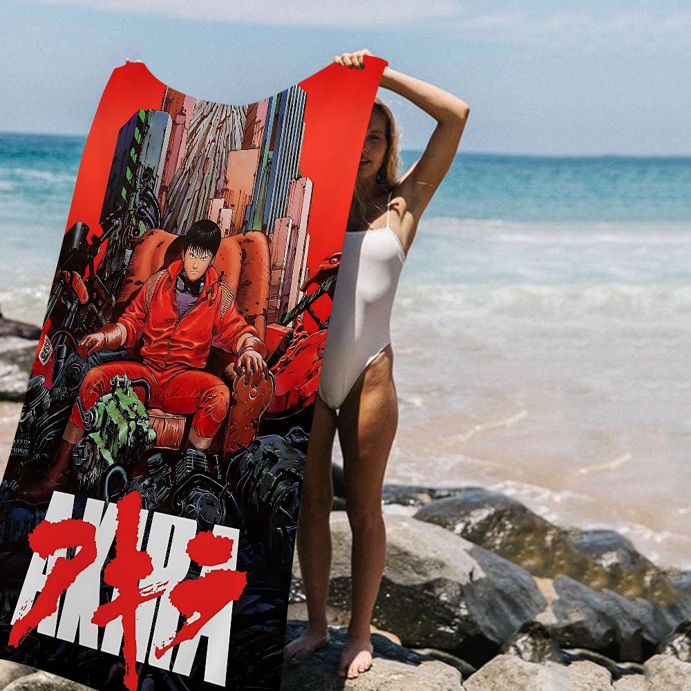1pc Akira 1988 Film Microfiber Beach Towel Absorbent Quick dry Soft Yoga Swimming Resort Mountain Climbing Towel