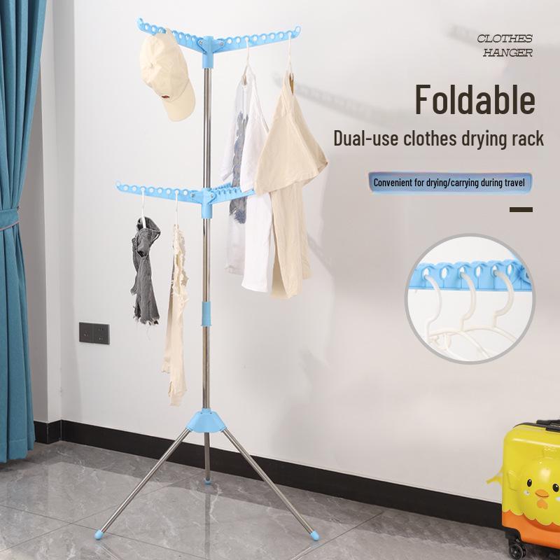 

Portable Folding Clothes Rack for Bedroom and Travel