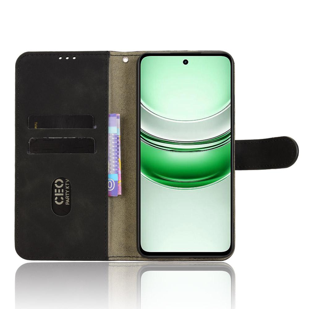 Pro Realme C71 4G Kožené pouzdro s povrchem na dotek, odolné proti pádu, peněženkové flipové pouzdro na telefon