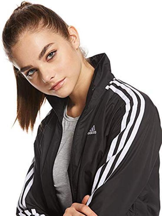 Adidas W ESS Wind Size M DN1365 3-Stripe Jacket, Women's, (Height 157-163cm),
