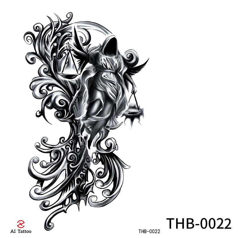Beauty Sticker Half Arm Tattoo Sticker Waterproof Animal Small Fresh Tattoo Sticker