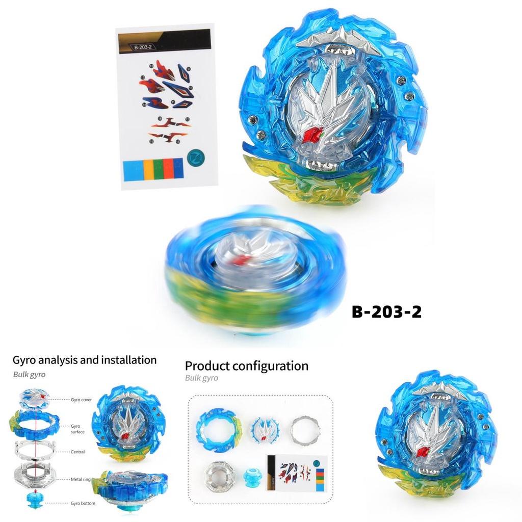 Flame Beyblade B-203-2 Left Gyro Ultimate Fusion Dx Toy Kids Gift!