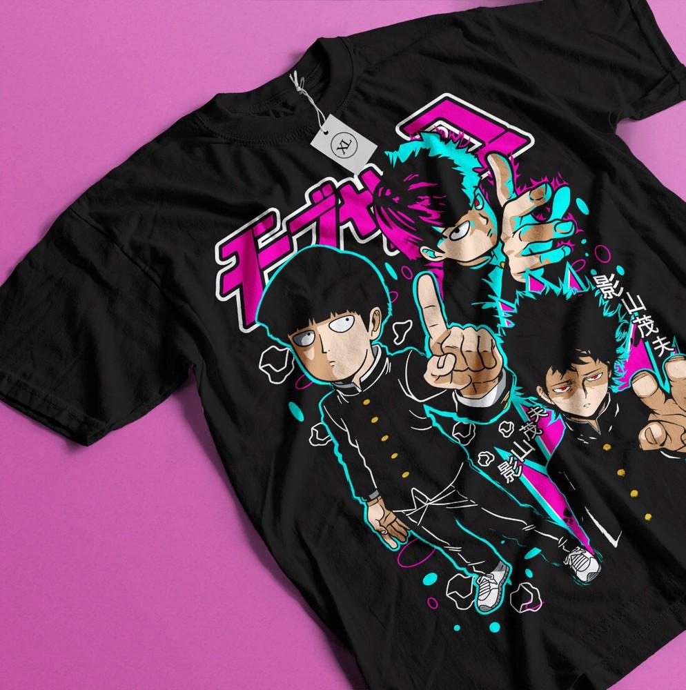 Mob Psycho 100 Manga Strip Anime Manga Gift Unisex shirt T-Shirt All Size Unisex T-Shirt L