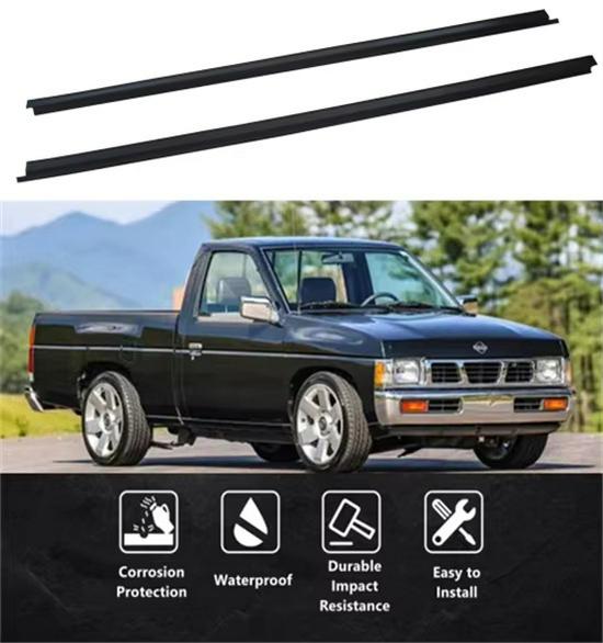 Nissan D21 2-Door Pickup (1986-1997) Weatherstrip Water Deflector for Exterior Window and Door Sealing