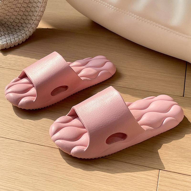 Slippers indoor household eva bathroom bath non-slip thick bottom cool slippers