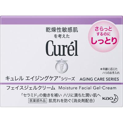 Curel Anti-Aging Care Series Gel Cream 40G (Quasi-drug) Face Care Aging Curel Use After Lotion. Face Care Aging
