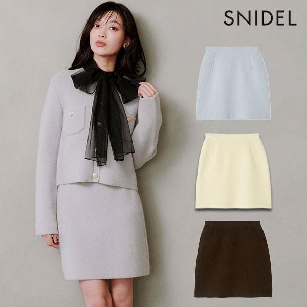 SALE50%OFF SNIDEL Bottoms 25 Fall/Winter Fox Knit Skirt Mini Length swns254101 swnj254097