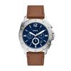 PRIVATEER Chronograph Brown Leather Watch
