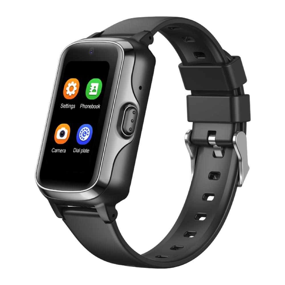 

New Kids 4G Smart Watch 500mAh SOS GPS Location Video Call WiFi Sim Card For Children Smartwatch Camera IPX7 Waterproof Baby чёрный