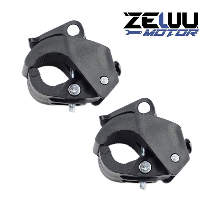 Motor Adjustable Tool Holder Quick Release Clip Motorcycle Mounting Loading Accessories Outdoor Nylon Fast Buckle Tool Holder 2pcs