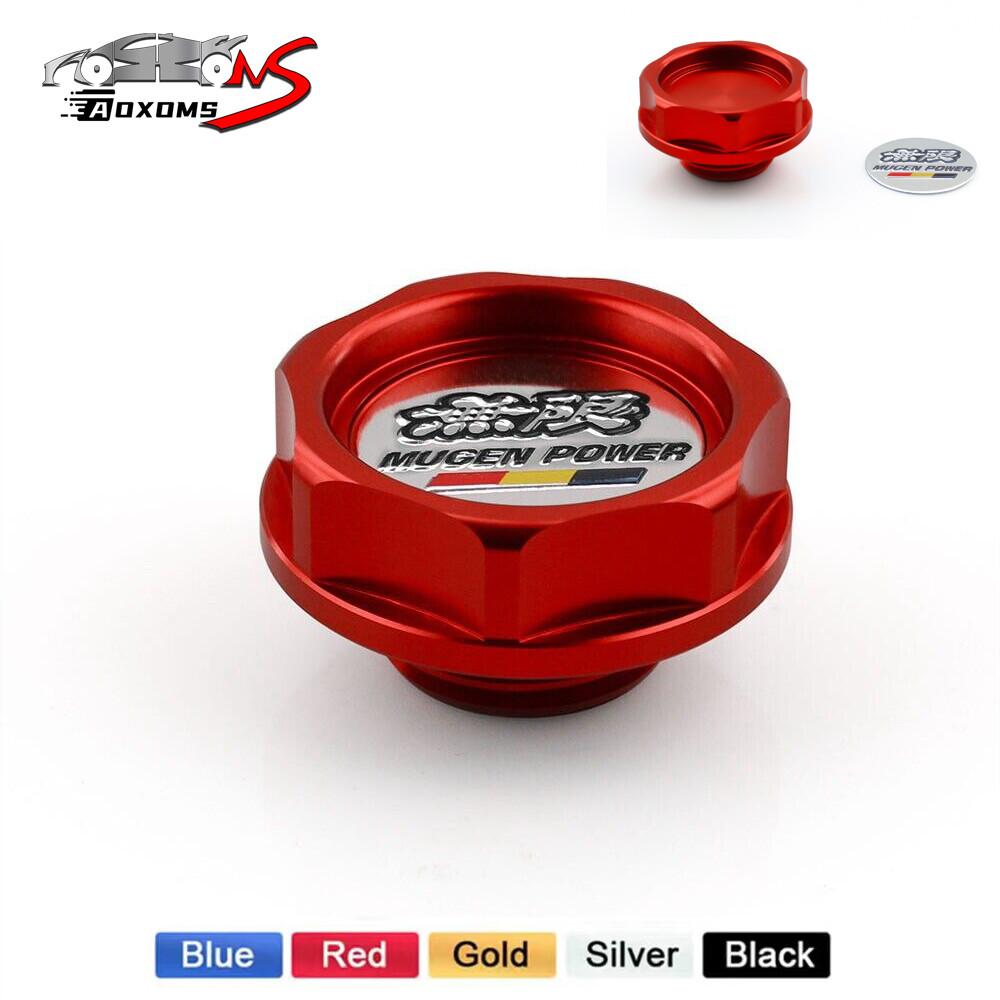 JDM Red Screw-In Engine Oil Filler Tank Cap Valve Cover For Honda Acura Civic