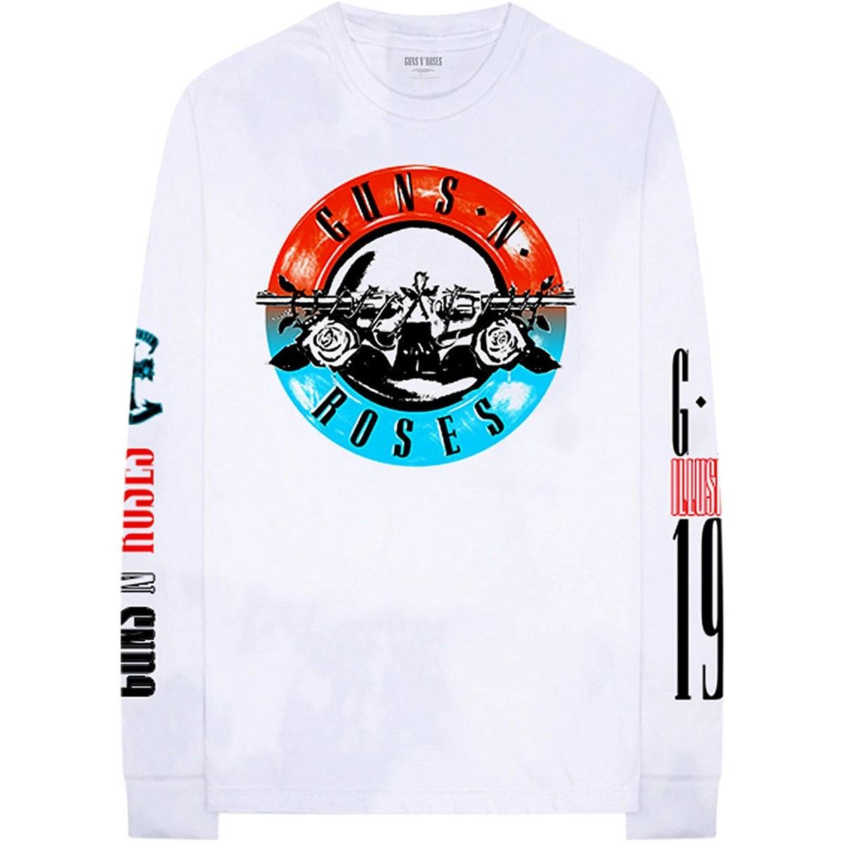 Guns n  Roses Motorcross Longsleeve Официальная футболка мужская унисекс S