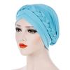 Diamonds Braid Turban Caps for Women Head Wraps