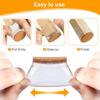 Chair Leg Floor Protectors Anti-Slip Felt Pads Silicone Cover Wear-Resistant Caps Scratch-Proof Sliders For Hardwood Floors