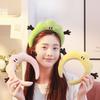 Relax, Cartoon, Funny and Cute Hair Band, Girl's Twisting Head Accessory Band, Three-dimensional Hair Band, Ugly Sprouting Accessory